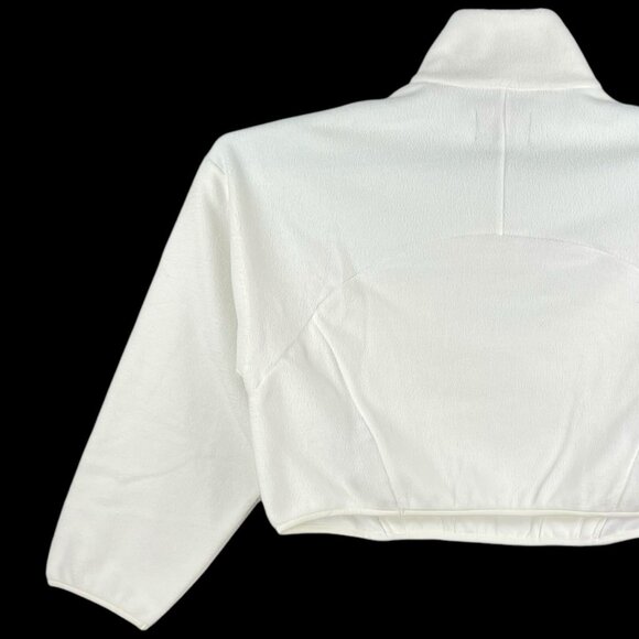NWT UGG Women's Cassady Micro Uggfluff Half Zip Nimbus Fleece Sweatshirt Size XL - Picture 7 of 12